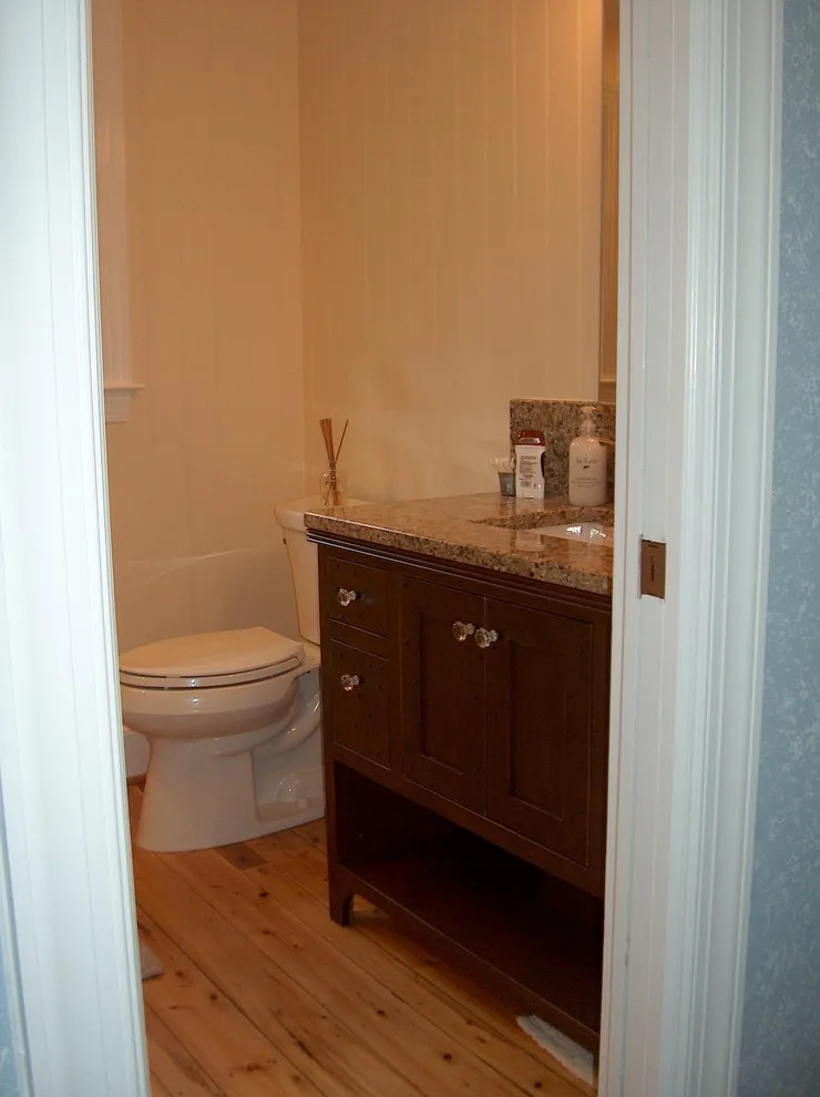 Charming Compact Bathrooms by A.M.Carter Construction Inc - Photo 16