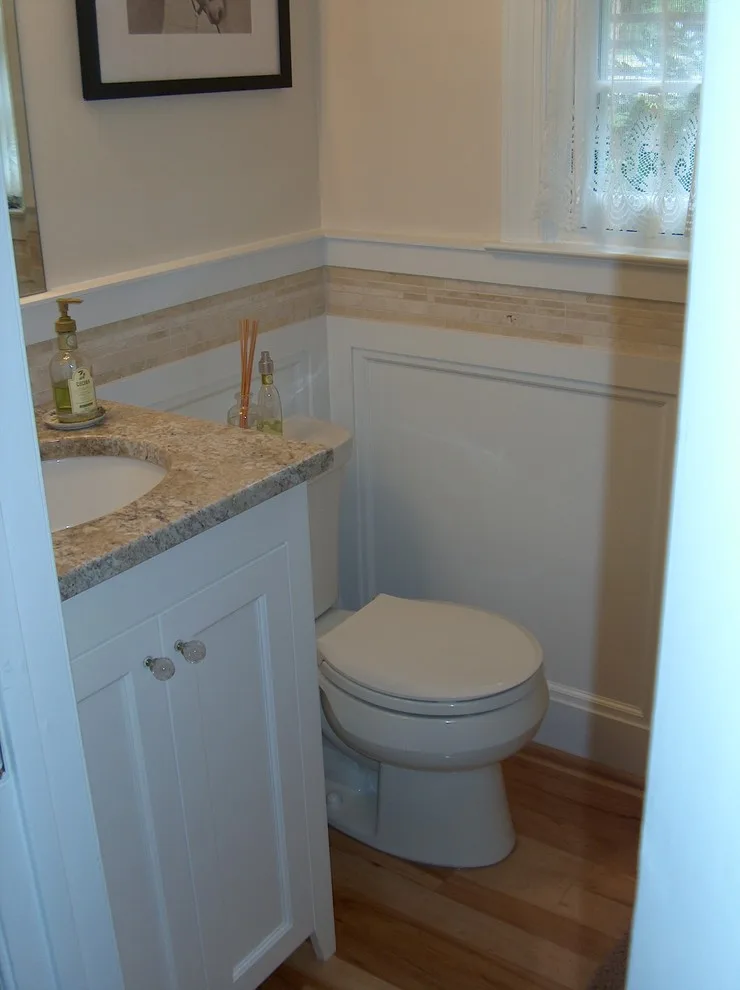 Charming Compact Bathrooms by A.M.Carter Construction Inc - Photo 14