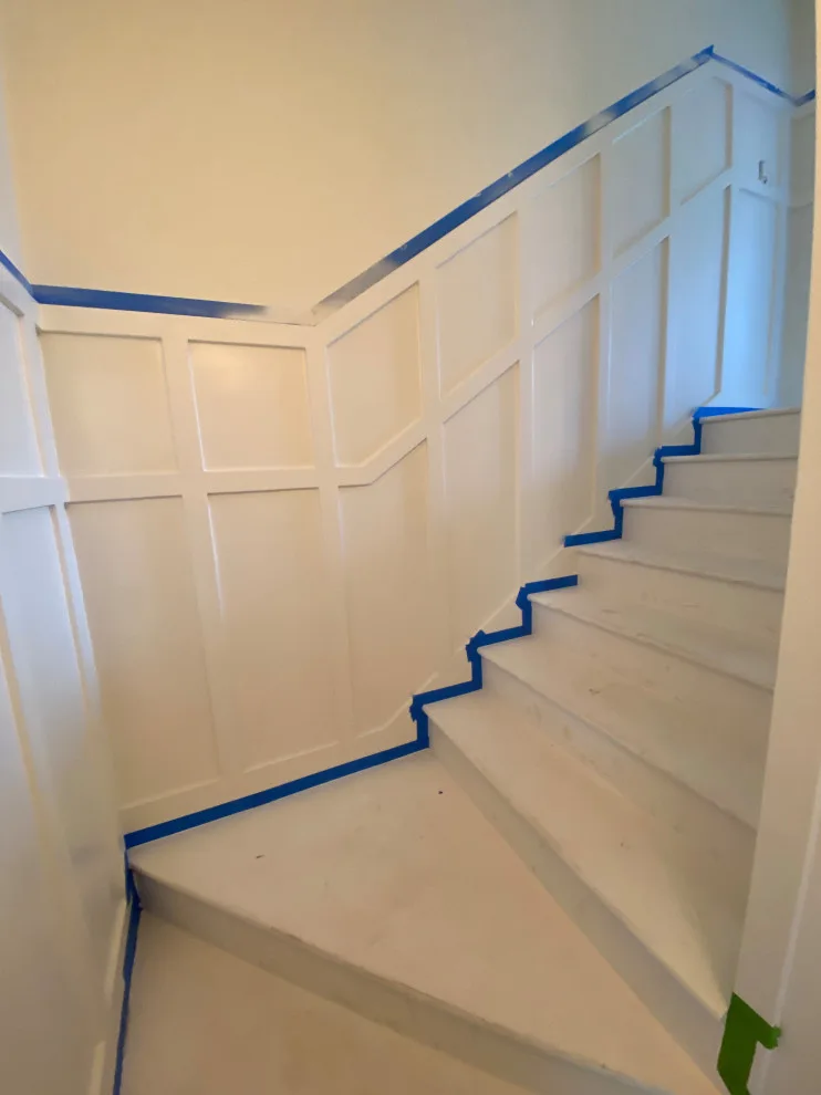 Wainscoting for Stairs by Blue Collar Family Construction - Photo 9