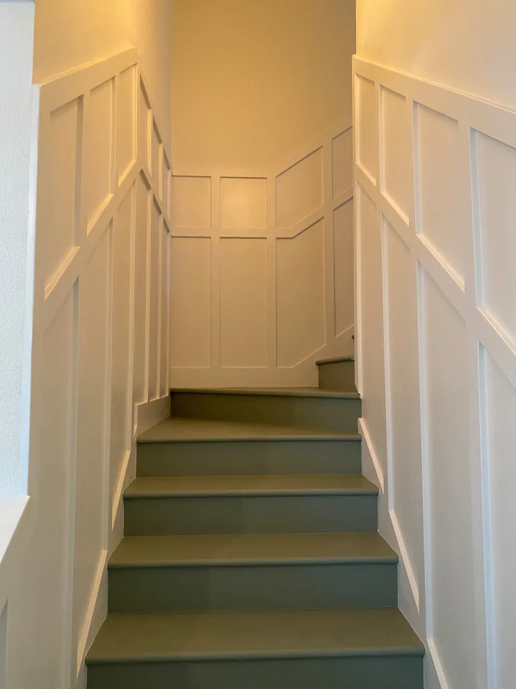 Wainscoting for Stairs by Blue Collar Family Construction - Photo 5