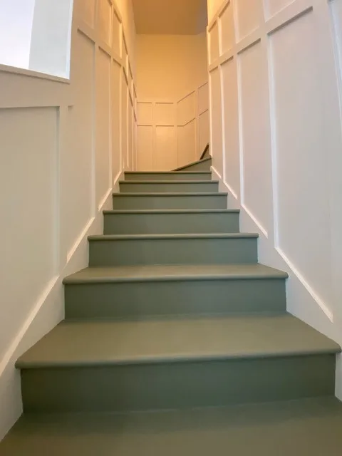 Wainscoting for Stairs by Blue Collar Family Construction - Photo 8