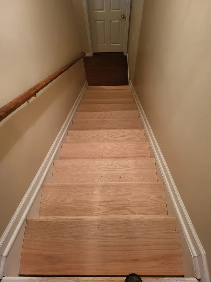 Staircase and Wood Flooring Installation by Cor Construction - Photo 2