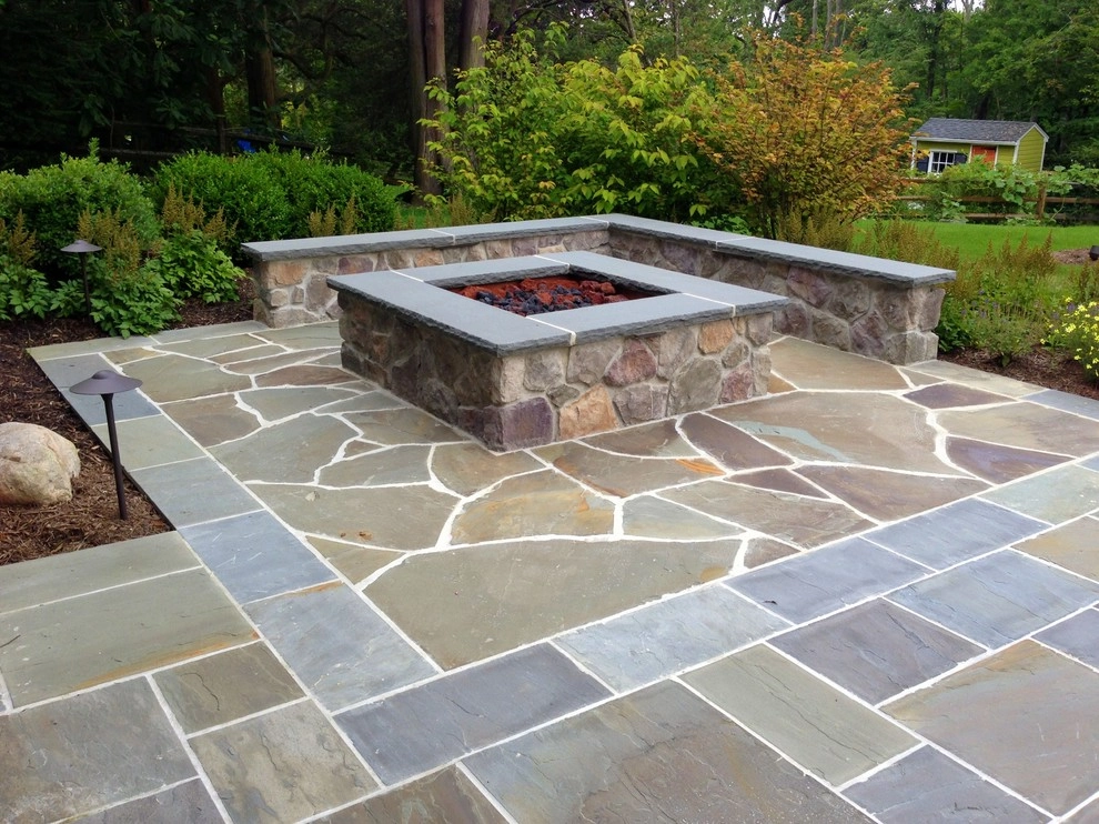 Fire pits and Fireplaces by Apple Tree Landscapes, Inc. - Photo 7