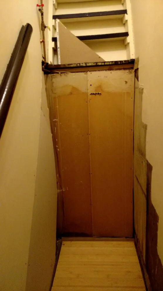Brownstone walk-up storage ladder by A.M.Carter Construction Inc - Photo 5