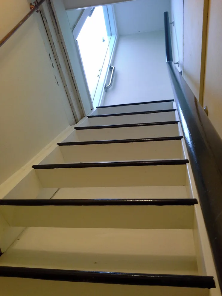 Brownstone walk-up storage ladder by A.M.Carter Construction Inc - Photo 6