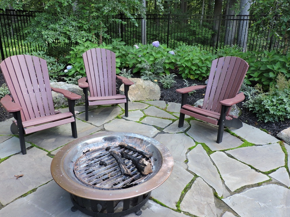 Fire pits and Fireplaces by Apple Tree Landscapes, Inc. - Photo 9