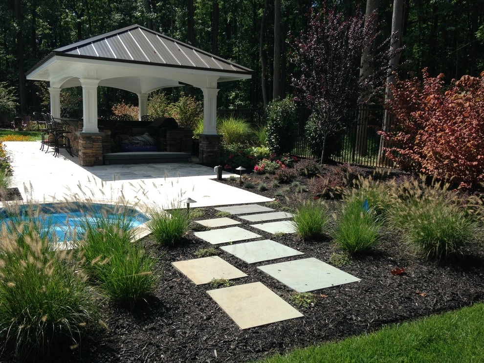 Pavilion and Outdoor Kitchen - Perfect for Entertaining by Apple Tree Landscapes, Inc. - Photo 8