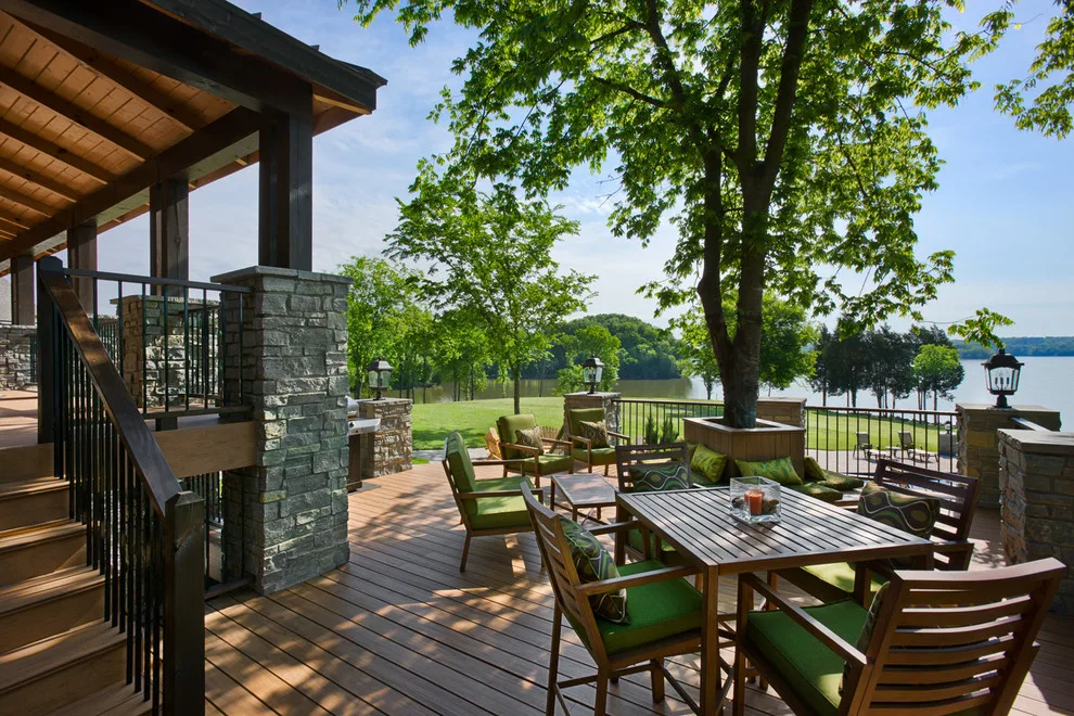 Tennessee Lakeside Residence by Honest Abe Log Homes - Photo 12