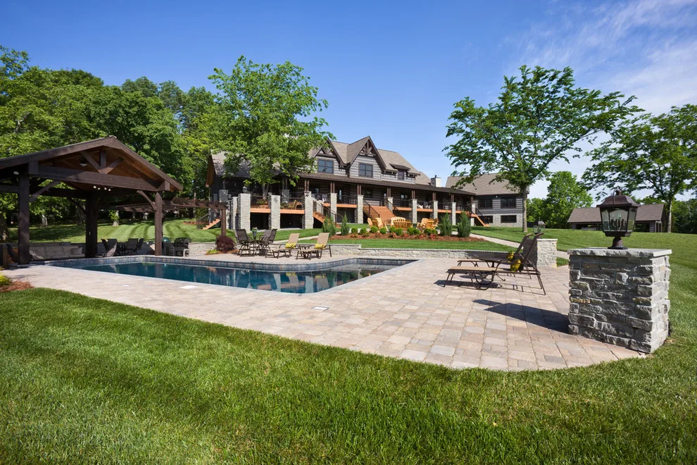 Tennessee Lakeside Residence by Honest Abe Log Homes - Photo 10