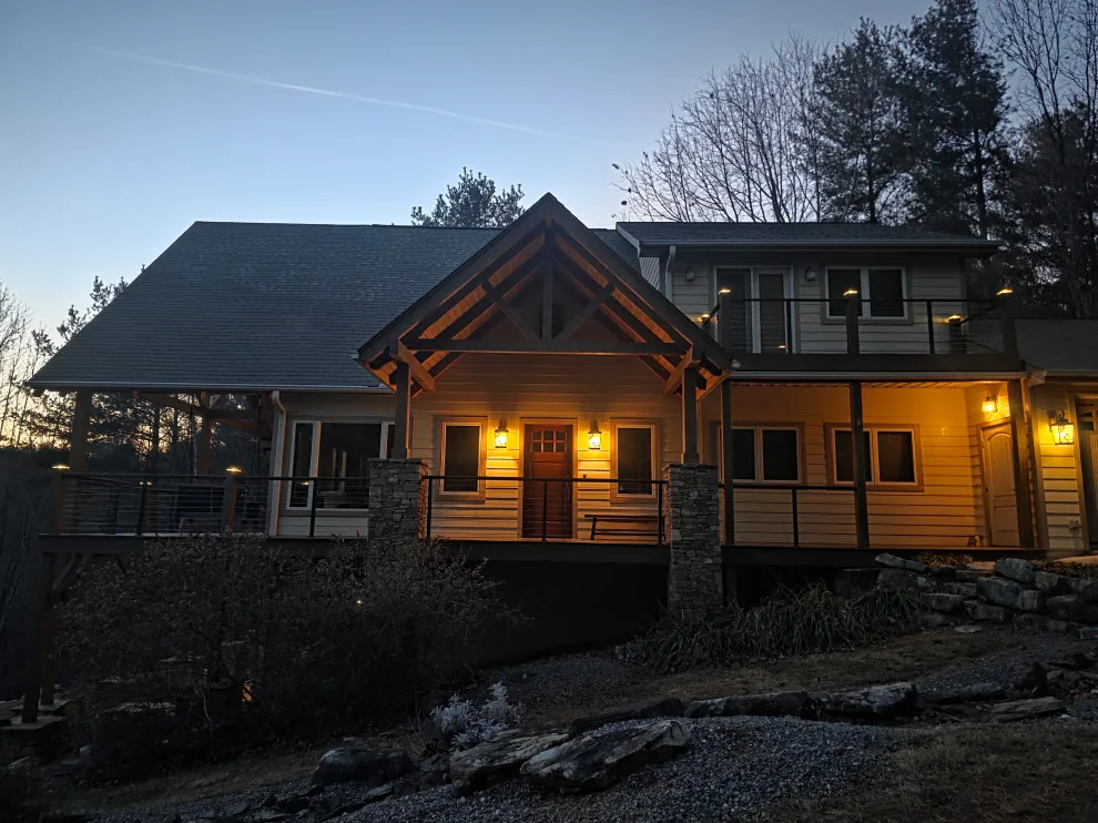 Timbertech, Cable Railing, and Outdoor Fireplace Solutions by Grand Outdoor Living Design - Photo 4