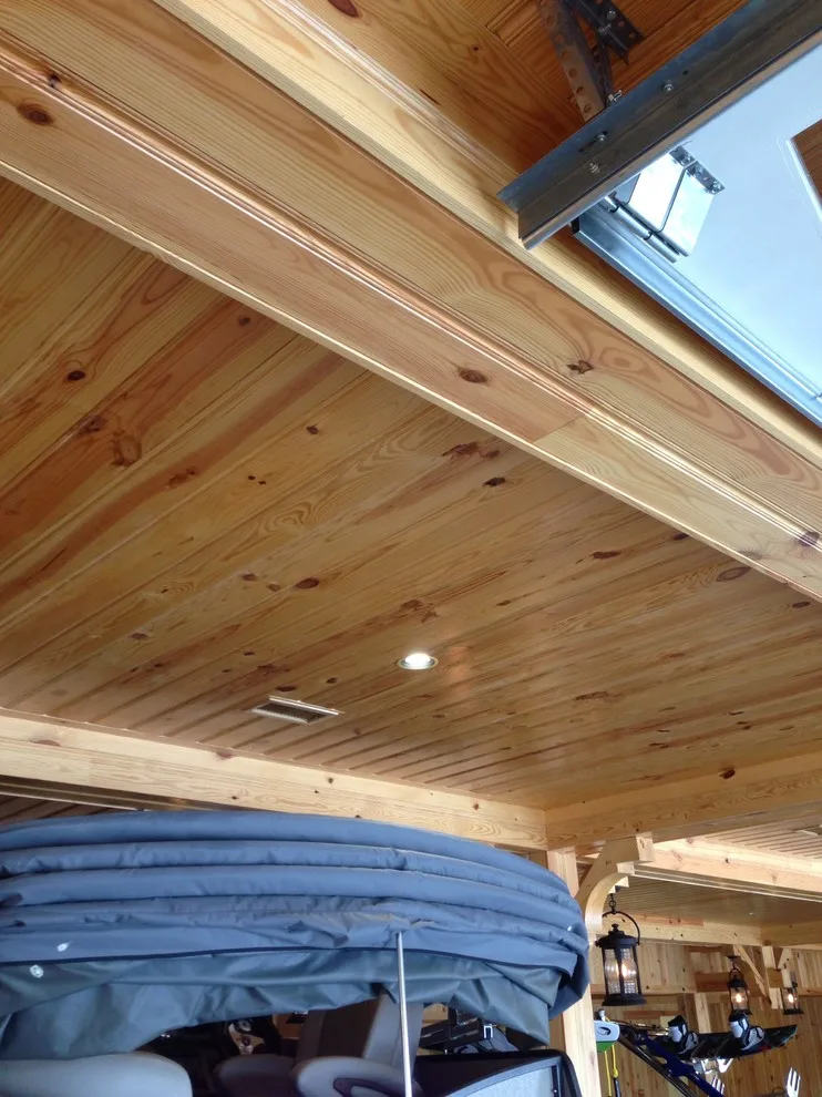 Interlocking ceiling design by Wiedemann Contracting - Photo 2