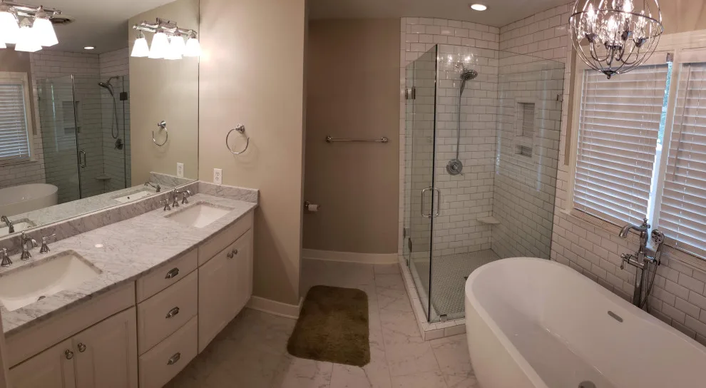 Total Master Bathroom Renovation by Maison Construction And Renovations - Photo 3