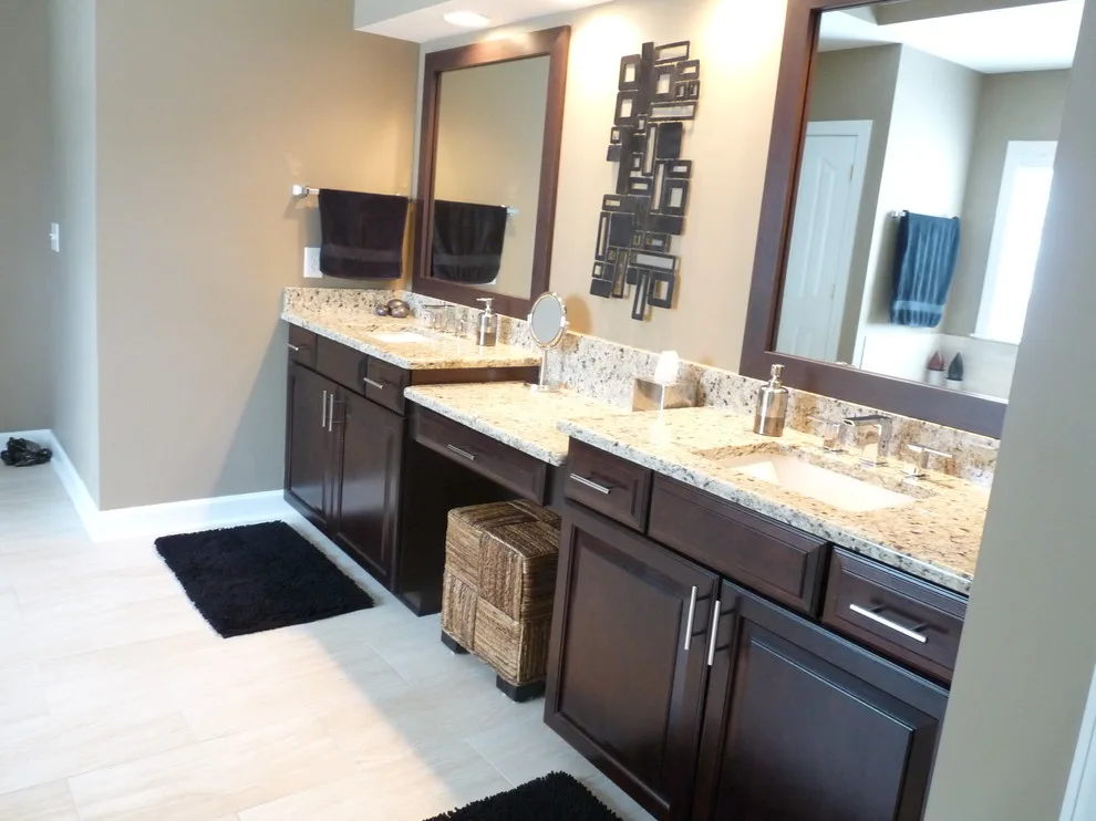 Dual Bathroom South Charlotte/Ballantyne by Weiss Construction, LLC - Photo 5