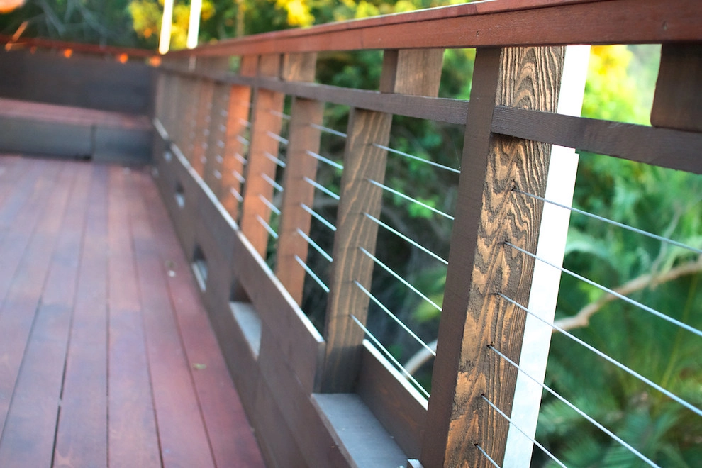 Modern Hillside Home With Deck by Mooch Exterior Designs, Inc. - Photo 10