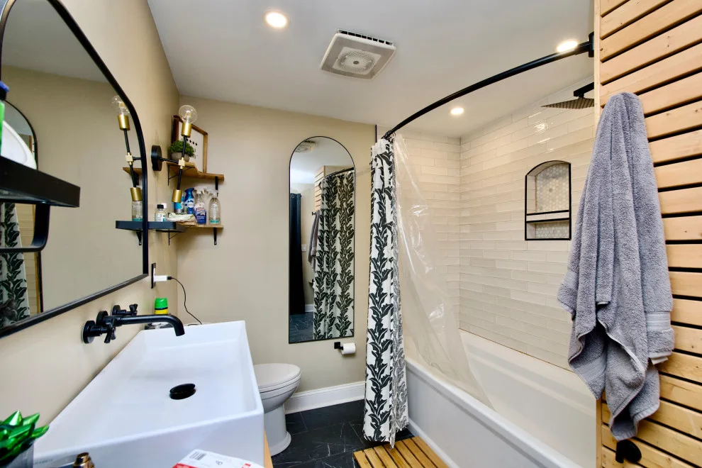 Contemporary Cashmere and Black Elegance by MSH Signature Home Improvements - Photo 8
