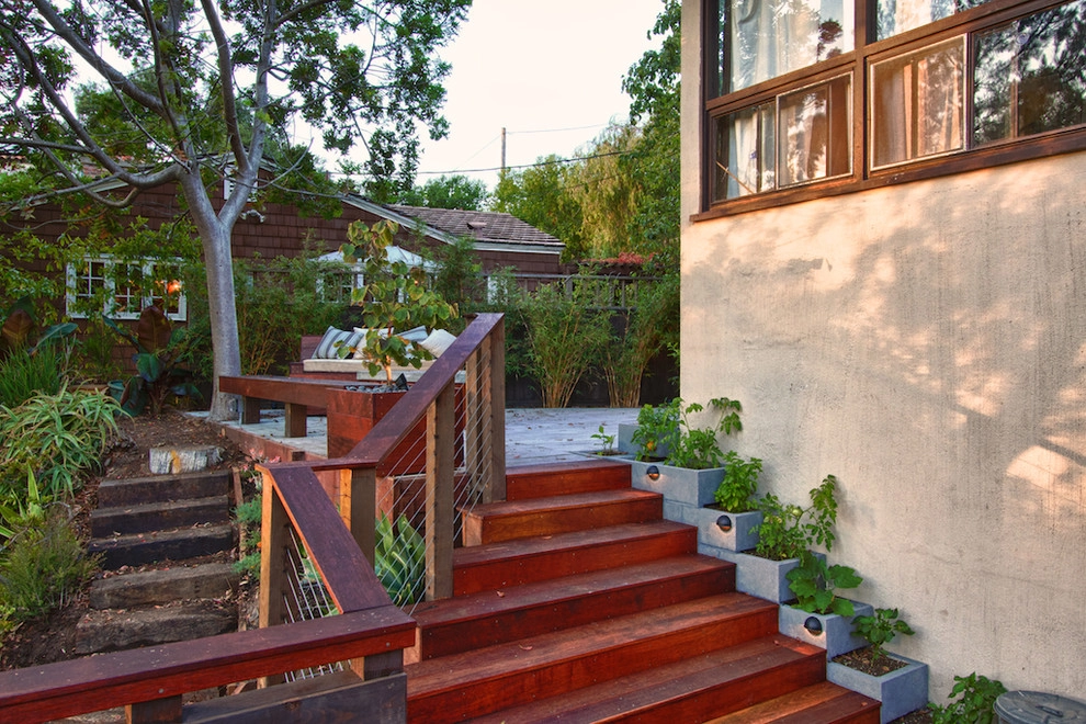 Modern Hillside Home With Deck by Mooch Exterior Designs, Inc. - Photo 5