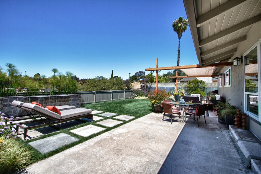 Modern Cottage Backyard by Mooch Exterior Designs, Inc. - Photo 8