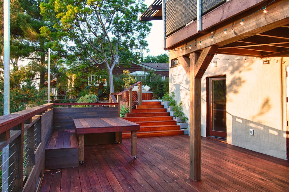 Modern Hillside Home With Deck by Mooch Exterior Designs, Inc. - Photo 8