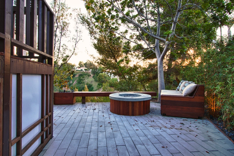 Modern Hillside Home With Deck by Mooch Exterior Designs, Inc. - Photo 12