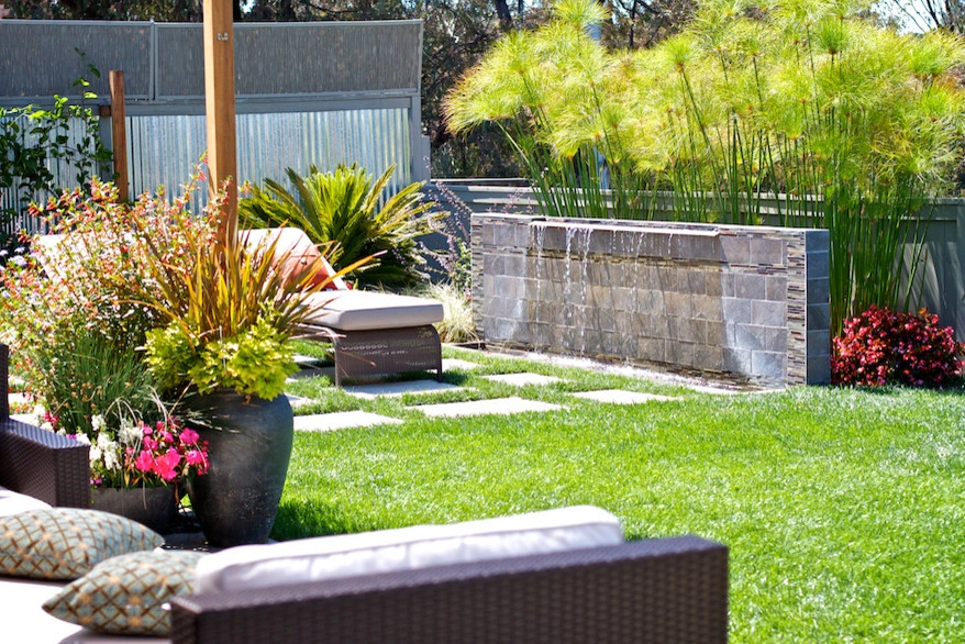 Modern Cottage Backyard by Mooch Exterior Designs, Inc. - Photo 6