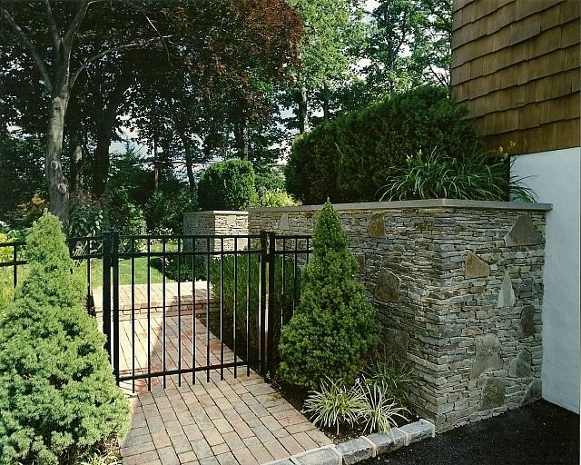Step and Wall Detail by Morell Landscape Associates - Photo 2