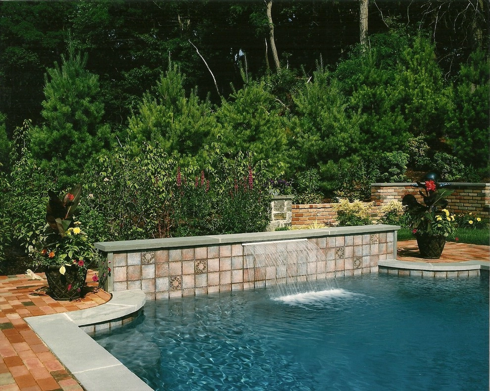 Woodbury Residence with Tight Yard and Pool by Morell Landscape Associates - Photo 3