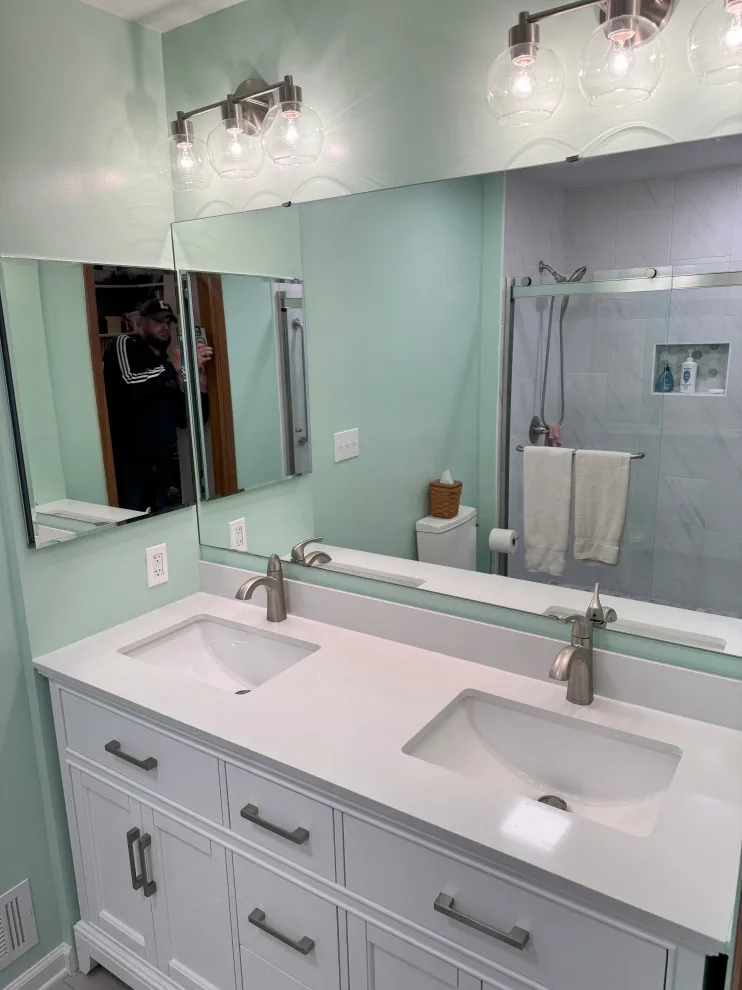 Noblesville West Bathroom Renovation by Morrolina Construction - Photo 2