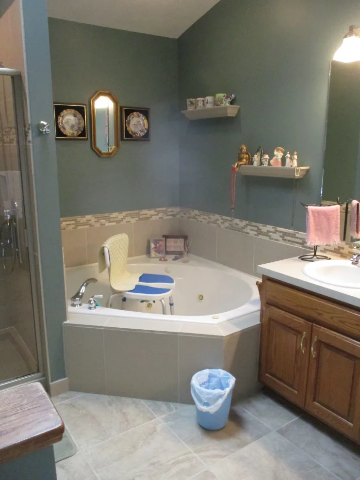 Zero Entry Shower System for Wheelchair Accessibility by Paul Davis Restoration-Lincoln - Photo 4