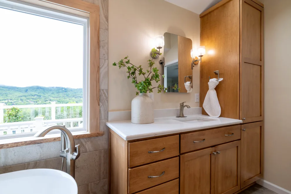 Master Bathroom Woodworking by Blue Ridge Design Build - Photo 4