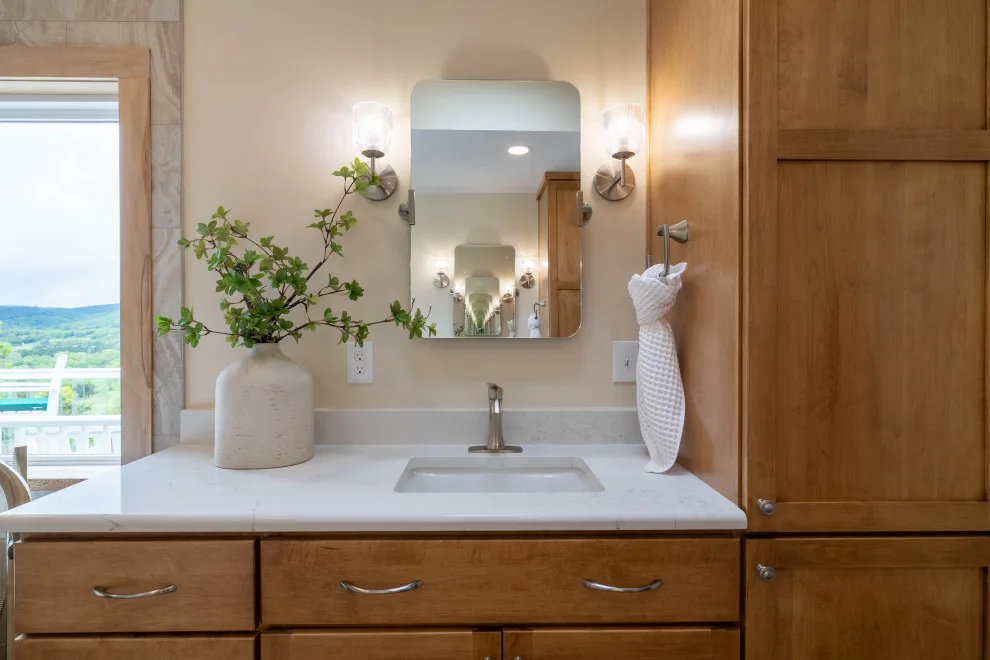 Master Bathroom Woodworking by Blue Ridge Design Build - Photo 2
