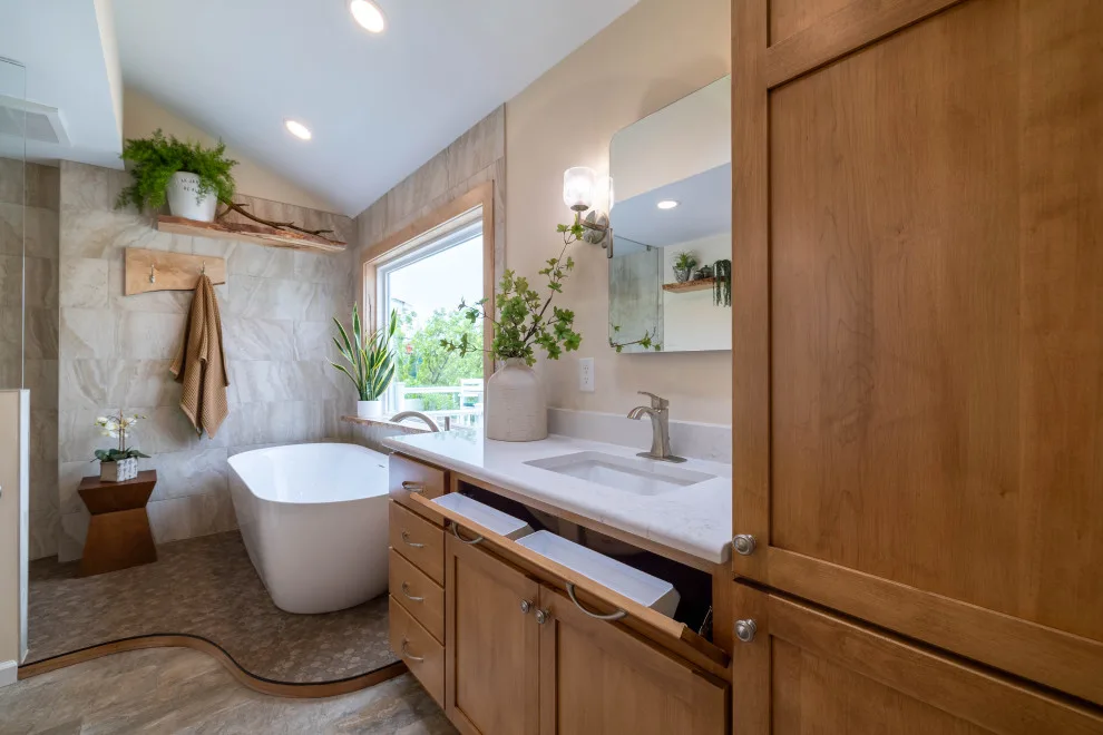 Master Bathroom Woodworking by Blue Ridge Design Build - Photo 34