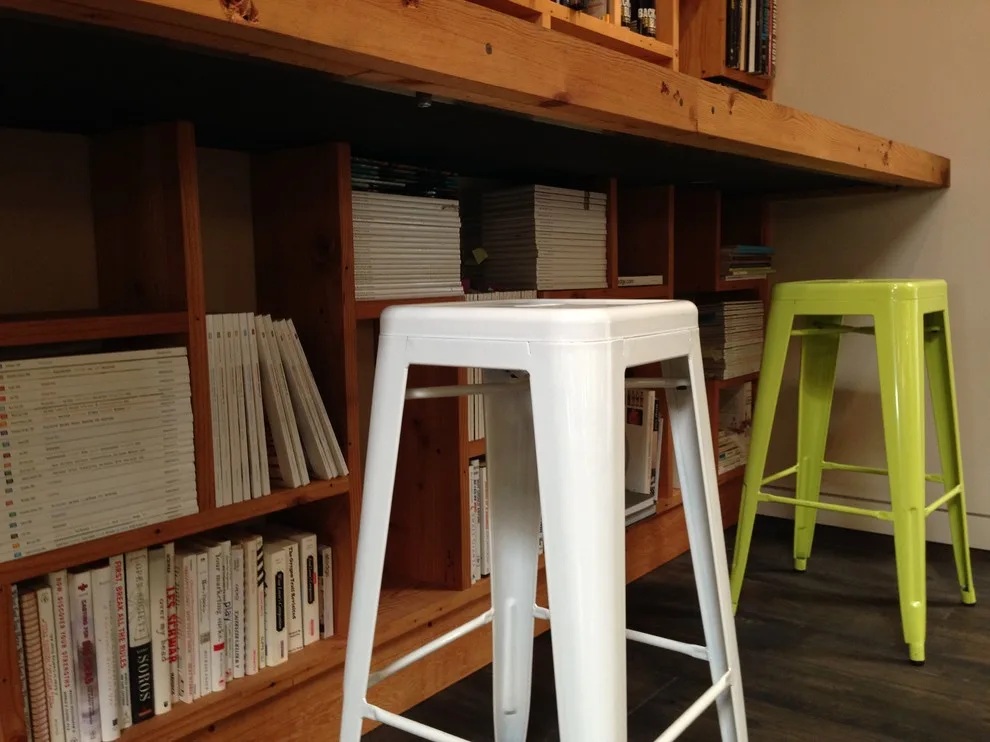 Century-Old Reclaimed Timber Bookcase for Downtown Bend by Ron Brown - The Finisher - Photo 2