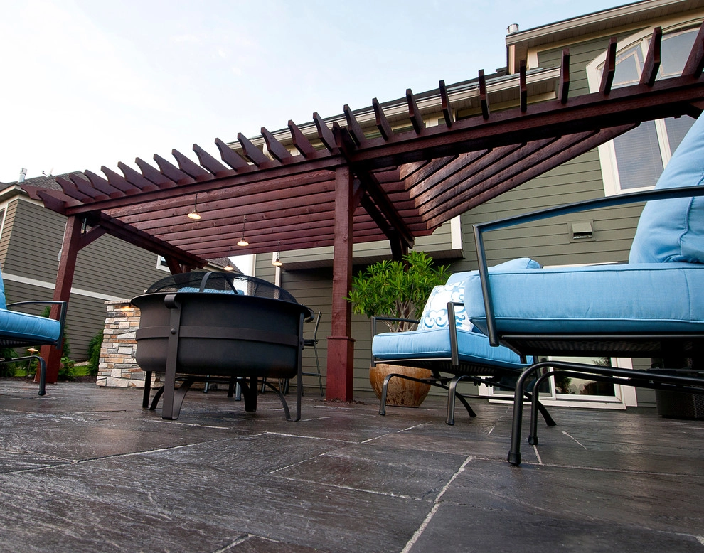 Outdoor Living Area by MT Carpenter Landscape Inc. - Photo 2