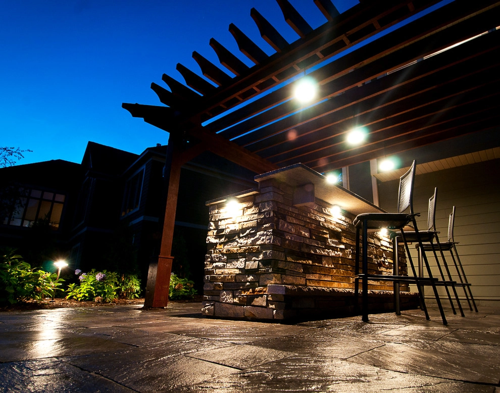Arnold Palmer Night Lighting by MT Carpenter Landscape Inc. - Photo 3
