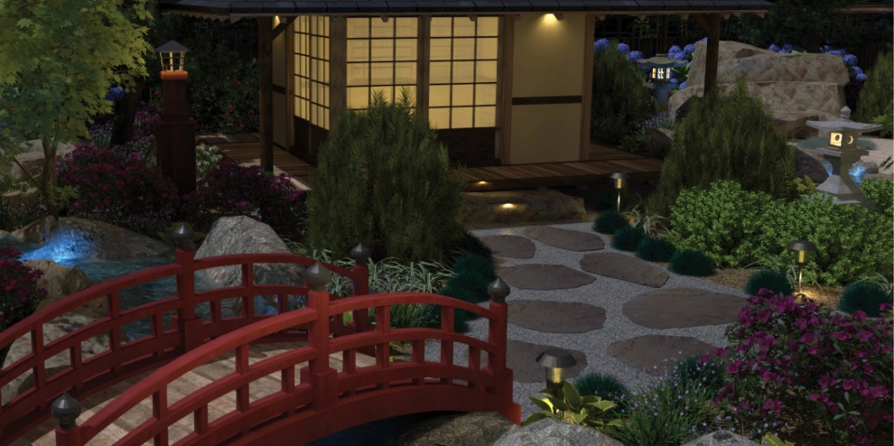 Craftsman Home with Japanese Garden by My Garden: Landscape Design By Wayne - Photo 25