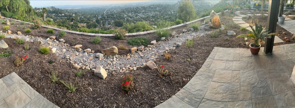 Xeriscape & Native Garden with Waterfall by My Garden: Landscape Design By Wayne - Photo 13