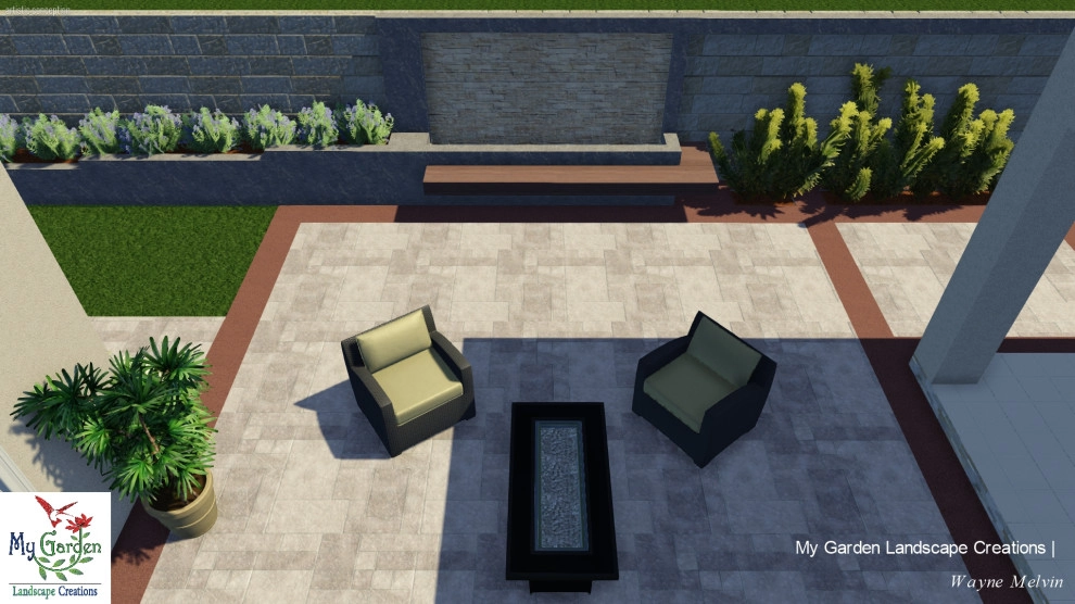 Modern Theme - Small Space, Irvine by My Garden: Landscape Design By Wayne - Photo 8
