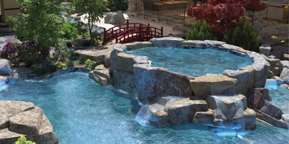 Craftsman Home with Japanese Garden by My Garden: Landscape Design By Wayne - Photo 4