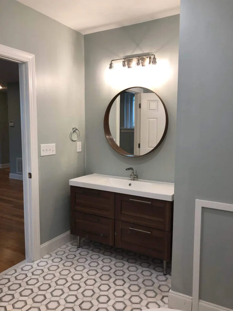 Modern Basement and Bathroom Renovation by Conservation Renovations Inc. - Photo 5
