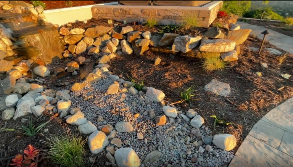 Xeriscape & Native Garden with Waterfall by My Garden: Landscape Design By Wayne - Photo 18