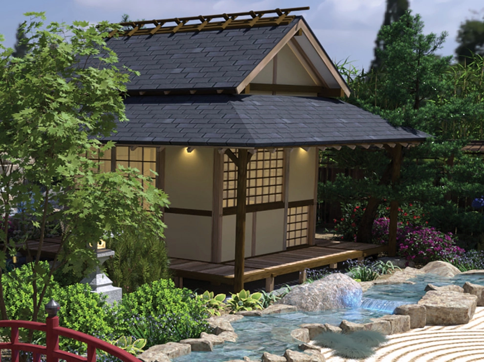 Asian Garden with Koi Pond by My Garden: Landscape Design By Wayne - Photo 9