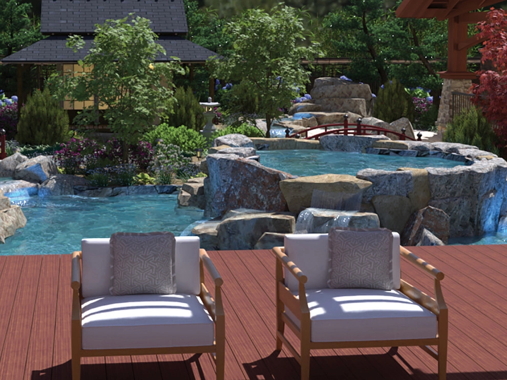Asian Garden with Koi Pond by My Garden: Landscape Design By Wayne - Photo 36