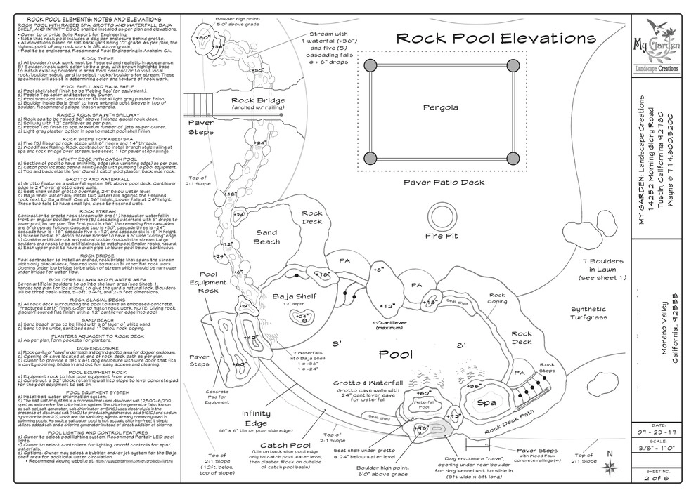 Rustic Theme - Rock Pool, Spa, Grotto, Bridge & Stream by My Garden: Landscape Design By Wayne - Photo 22