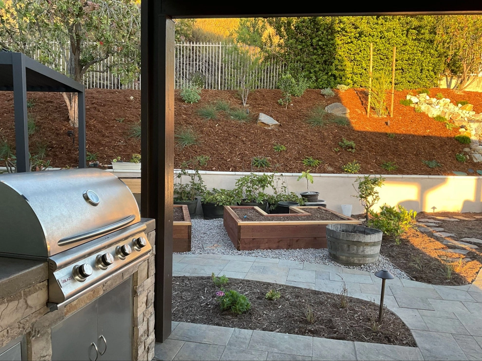 Xeriscape & Native Garden with Waterfall by My Garden: Landscape Design By Wayne - Photo 21