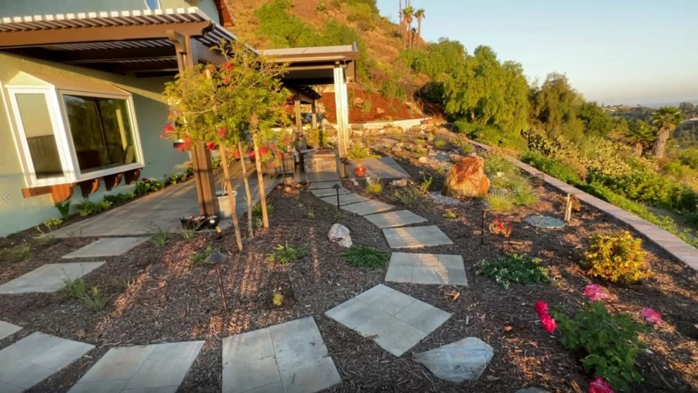 Xeriscape & Native Garden with Waterfall by My Garden: Landscape Design By Wayne - Photo 34