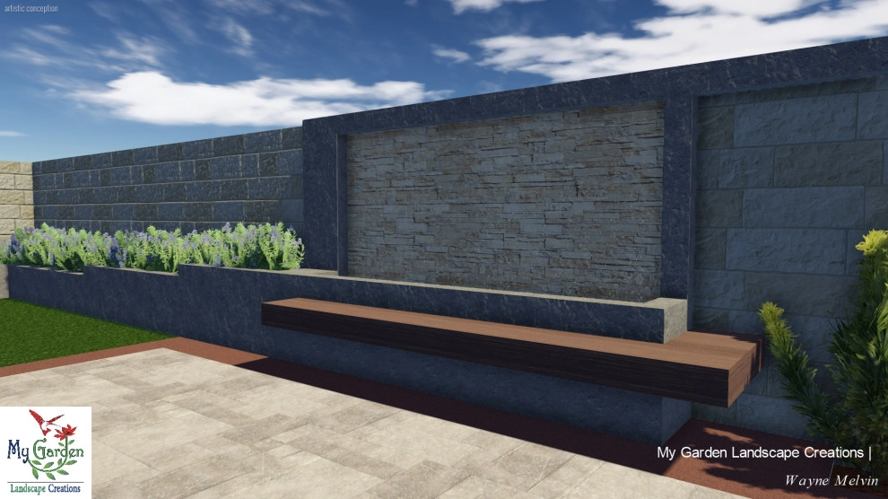 Modern Theme - Small Space, Irvine by My Garden: Landscape Design By Wayne - Photo 7