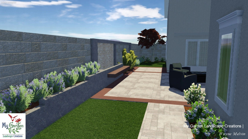 Modern Theme - Small Space, Irvine by My Garden: Landscape Design By Wayne - Photo 5