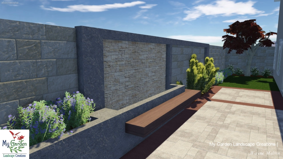 Modern Theme - Small Space, Irvine by My Garden: Landscape Design By Wayne - Photo 4