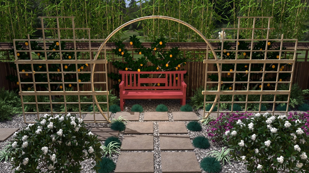 Craftsman Home with Japanese Garden by My Garden: Landscape Design By Wayne - Photo 30