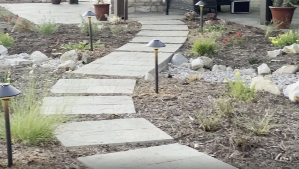 Xeriscape & Native Garden with Waterfall by My Garden: Landscape Design By Wayne - Photo 17